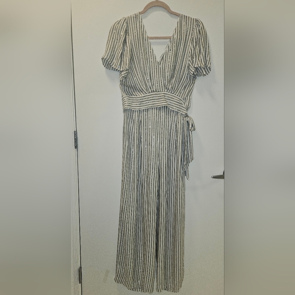 Suncoo Paris Thelma Jumpsuit With Lurex Details Size M - Picture 8 of 14